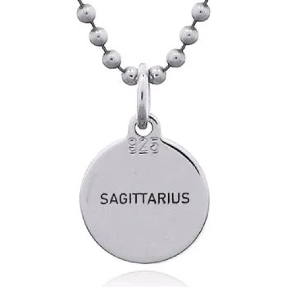 Jeanex double sided zodiac pendant - SAGITTARIUS